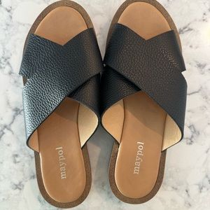 Maypol slide sandals